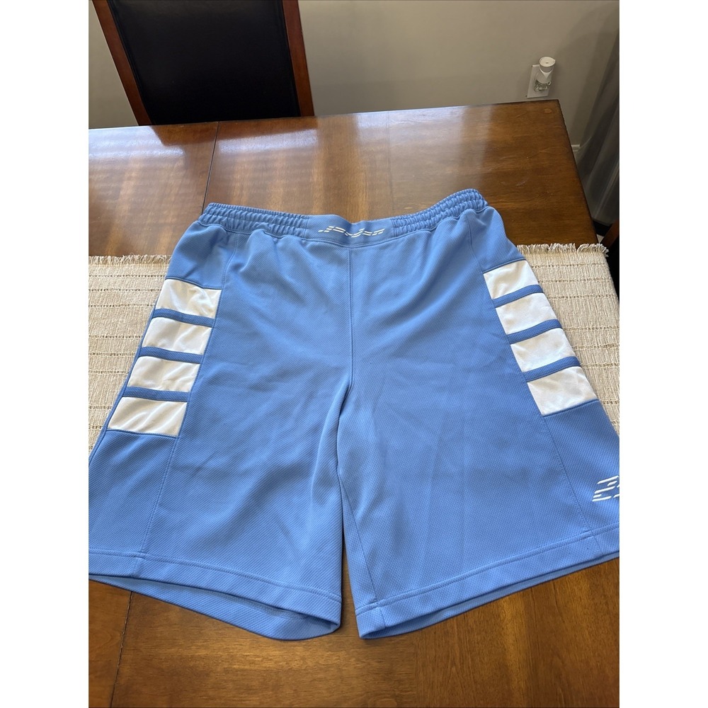 Nike Air‎ Jordan Cat Scratch 23 Basketball Shorts VTG In Carolina Blue 2X